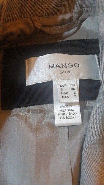 Mango Ceket pantolon takım 