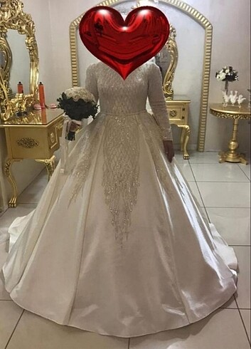 Tasarımcı Yeni model gelinlik özel dikim sorunsuz