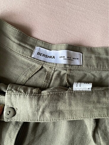 Bershka Keten şort