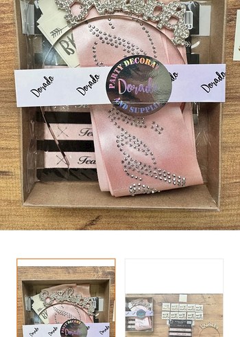 bride to be - bride tacı - Görsel 4