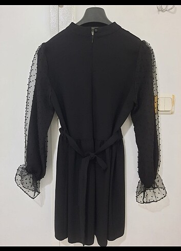 40 Beden siyah Renk Kadın elbise