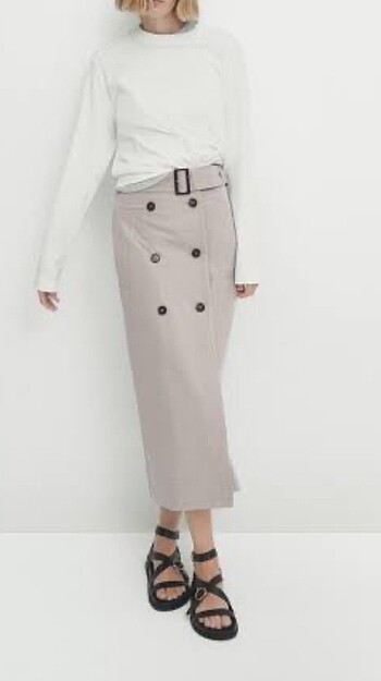 Massimo Dutti Etek etiketli