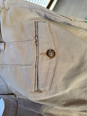 34 Beden camel Renk ZARA chino pantolon