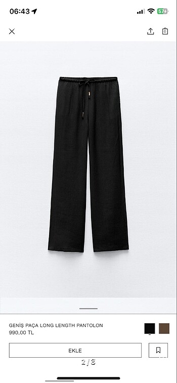 Zara Pantolon
