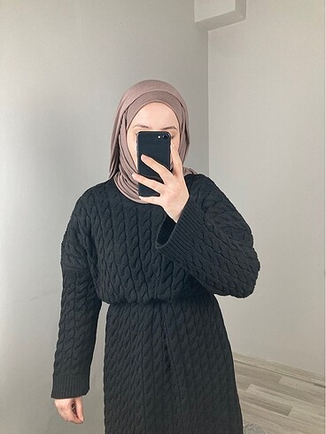 Diğer Örgü desen triko elbise