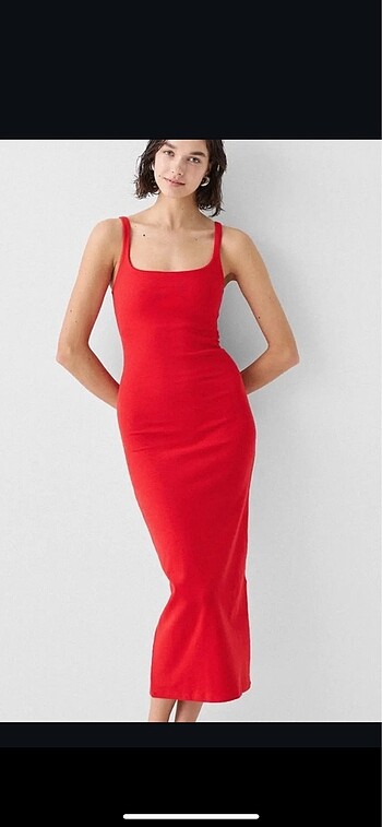 Bershka Midi elbise