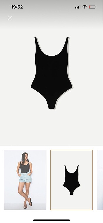Bershka askılı body
