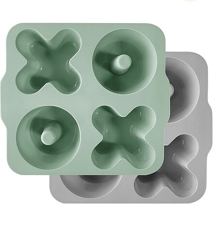 OiOi Kek Kalıbı XOXO 2?li - River Green / Powder Grey
