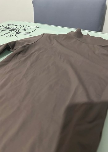 Pull and Bear Kahverengi Uzun Kollu Boğazlı Body