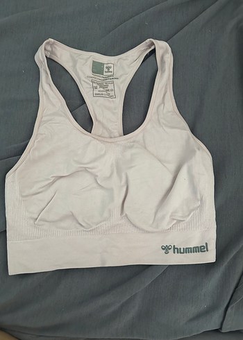 hummel toz pembe spor sütyeni