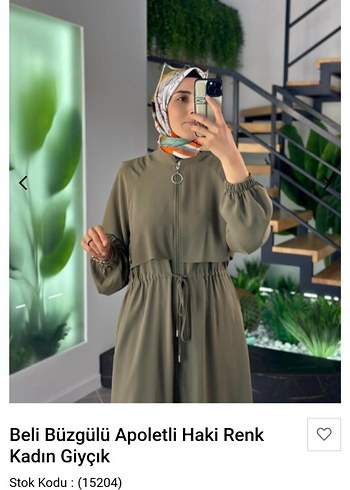 PUANE marka beli Büzgülü Apoletli Haki Kadın Trençkot - Görsel 3