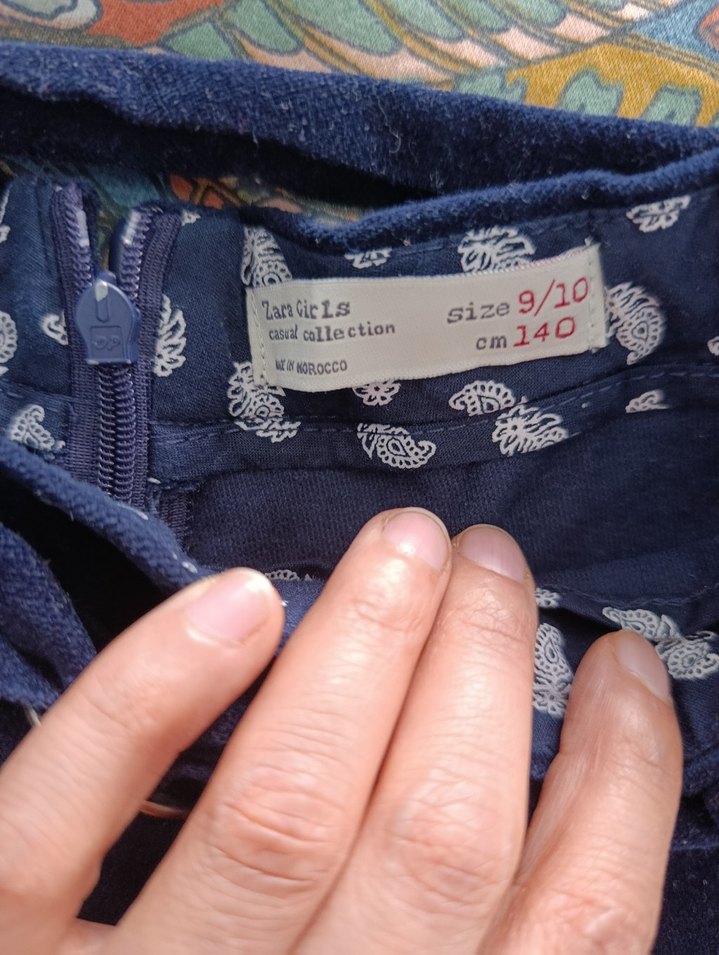 Kızlar İçin Kotlu Salaş Bluz ve Kemerli Şort - Görsel 3