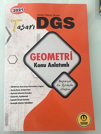 Tasarı yayınları DGS geometri kitabı