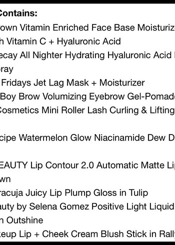 Sephora Sephora Favorites Makyaj Seti