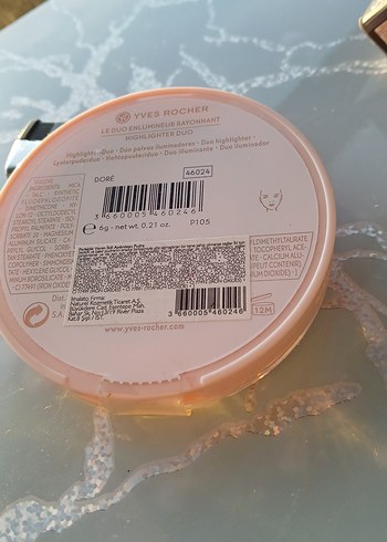  Beden Renk Bej Parlak Allık çift renkte pudra yves roller yeni