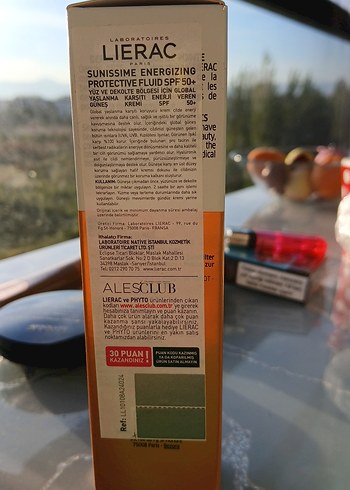 Beden Renk Lierac Sunissime SPF 50 Koruyucu Sıvı