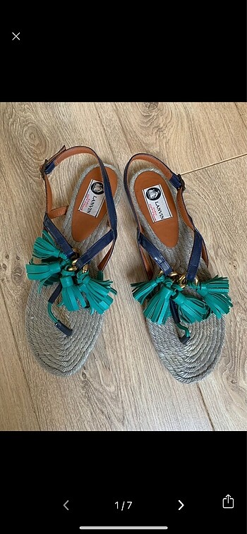 lanvin sandalet