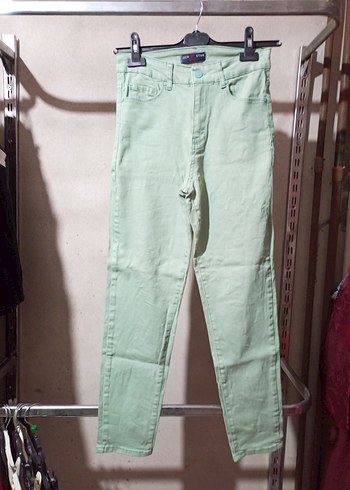 Yeşil Kadın Pantolon - Görsel 2