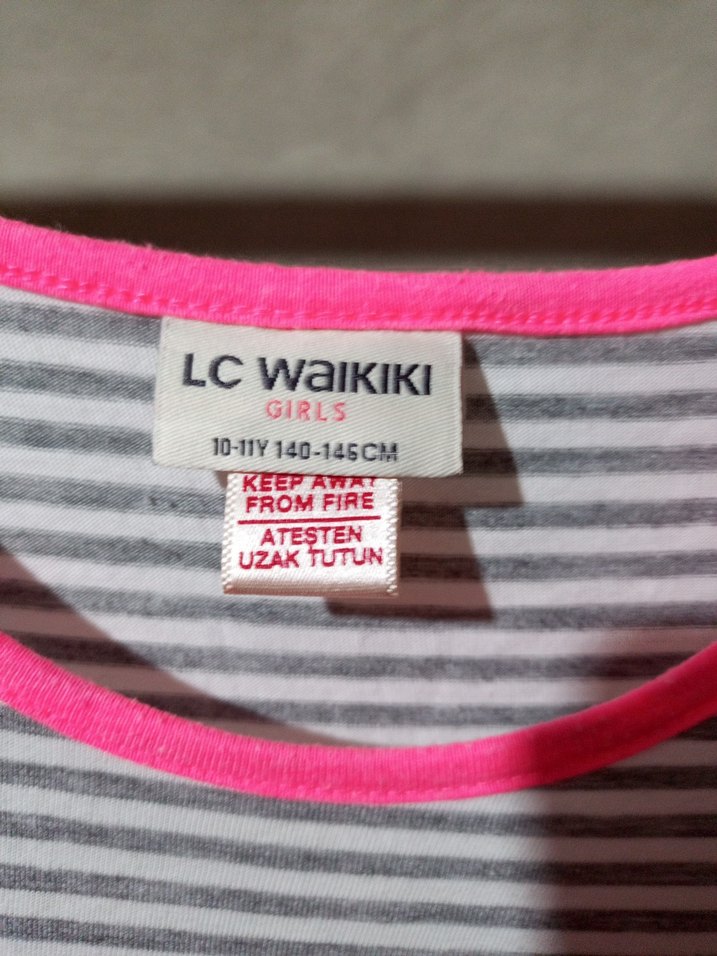 Kız Çocuk Pembe Dantelli Elbise - Görsel 2