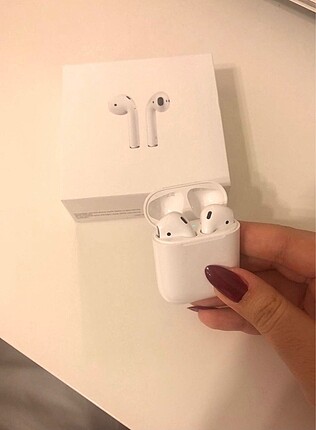  Beden beyaz Renk Airpods 2. Nesil