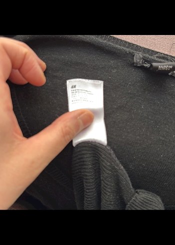 Siyah Fermuarlı Uzun Kollu Hırka - Görsel 2