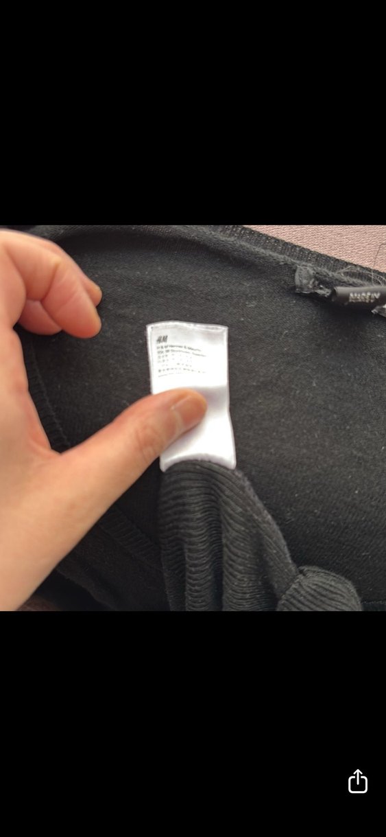 Siyah Fermuarlı Uzun Kollu Hırka - Görsel 2