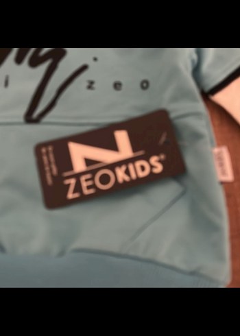 Bebek Erkek Kapüşonlu Mavi Eşofman Takımı - Görsel 3