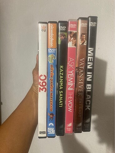 6 adet DVD