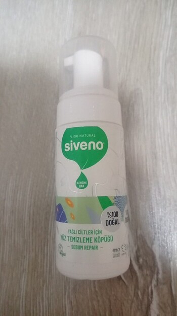 Siveno yüz temizleme köpüğü 