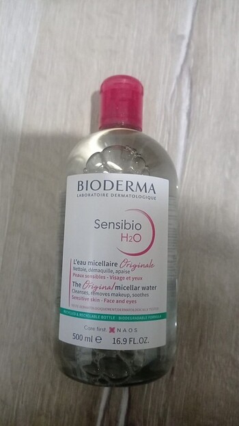 Bioderma sensibio H2O temizleyici 