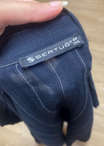 Uzun Kollu Siyah Çizgili Kadın Gömlek - Görsel 4