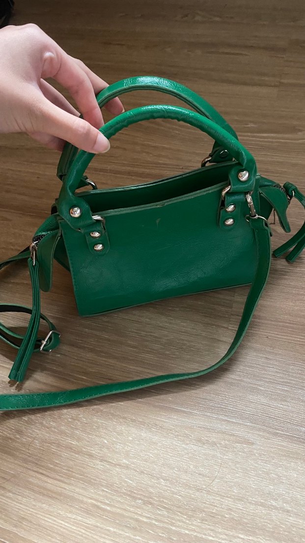 Yeşil manuka muadili çapraz çanta - Görsel 2