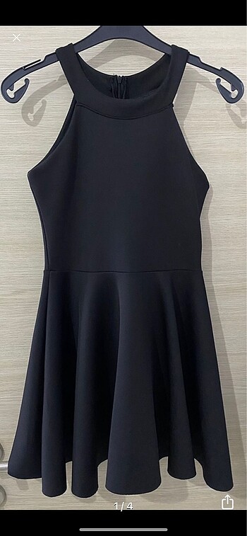 xs Beden siyah Renk Elbise