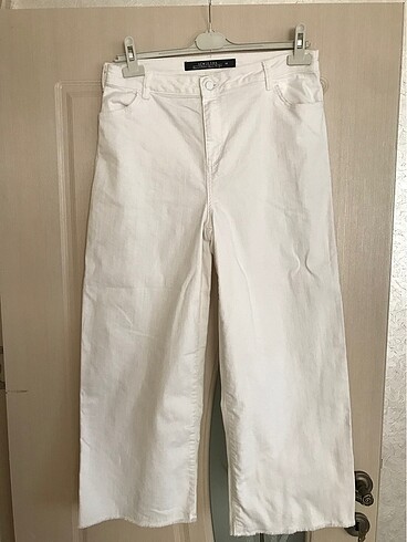 Lc Waikiki Bol Paça Beyaz Jeans