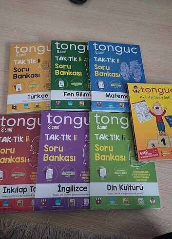 Tonguç 8. Sınıf Soru Bankası Seti