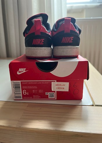 Nike Erkek Çocuk Kırmızı Siyah Spor Ayakkabı - Görsel 6