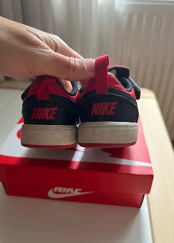 Nike Erkek Çocuk Kırmızı Siyah Spor Ayakkabı - Görsel 4