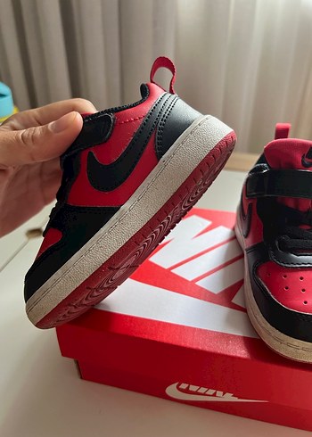 Nike Erkek Çocuk Kırmızı Siyah Spor Ayakkabı - Görsel 3