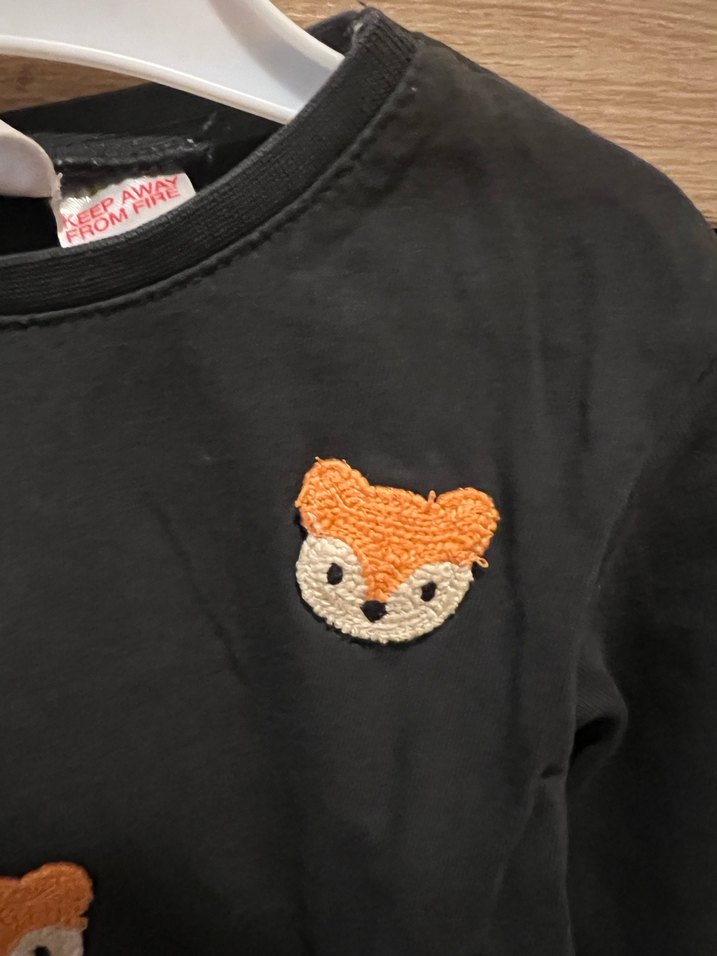 Trendy Siyah Erkek Çocuk Sweatshirt - Görsel 2