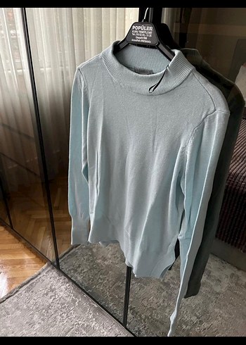 Mavi TrikoKazağı h&m - Görsel 2