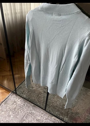 Mavi TrikoKazağı h&m - Görsel 4