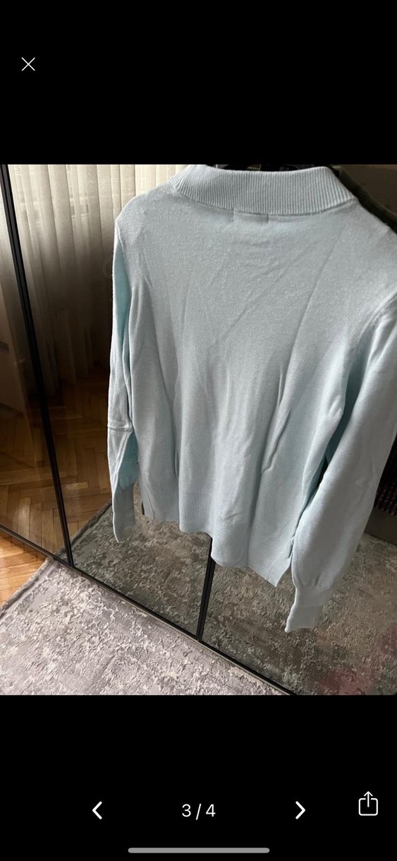 Mavi TrikoKazağı h&m - Görsel 4