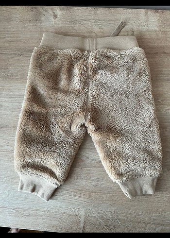Erkek Çocuk Gri Peluş Rahat Pantolon - Görsel 3