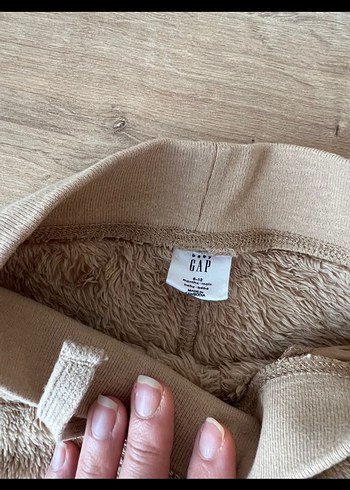 Erkek Çocuk Gri Peluş Rahat Pantolon - Görsel 5