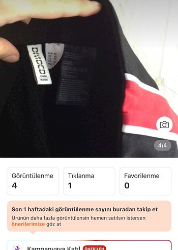 Kırmızı Şeritli Kadın Spor Tayt - Görsel 4