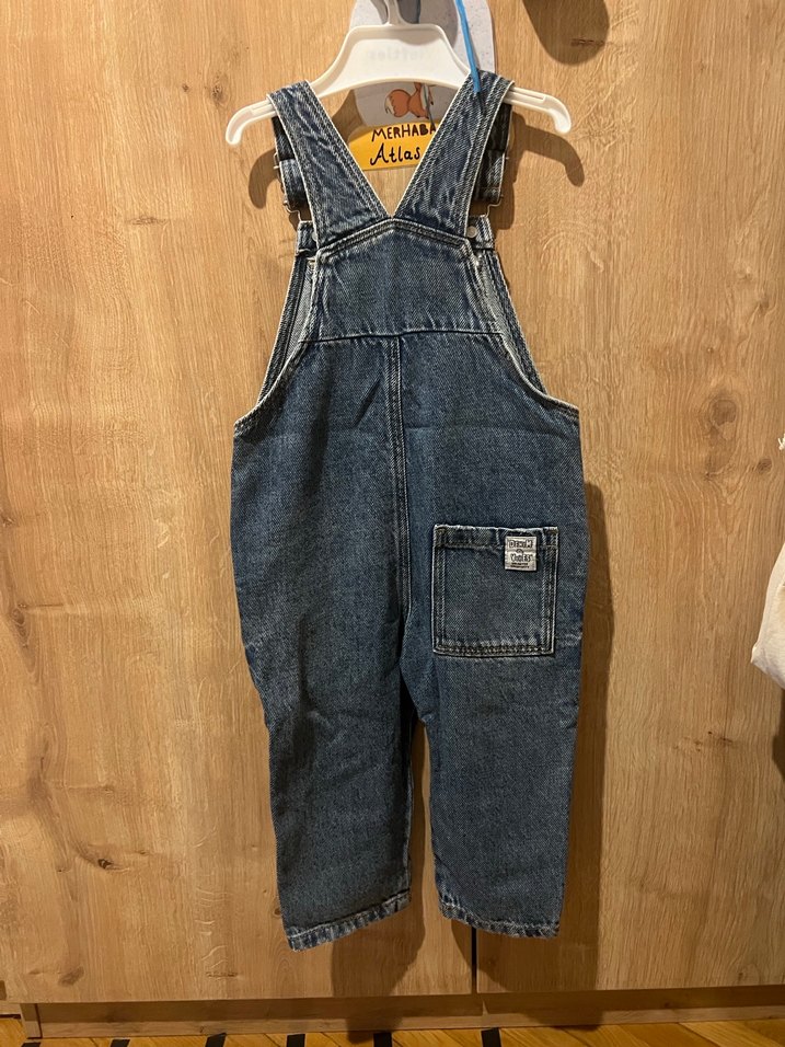 Mavi Denim Erkek Çocuk Tulum - Görsel 3