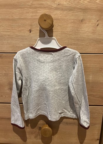 Gri Erkek Çocuk Uzun Kollu Triko Kazak - Görsel 4