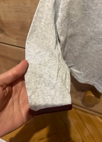 Gri Erkek Çocuk Uzun Kollu Triko Kazak - Görsel 3