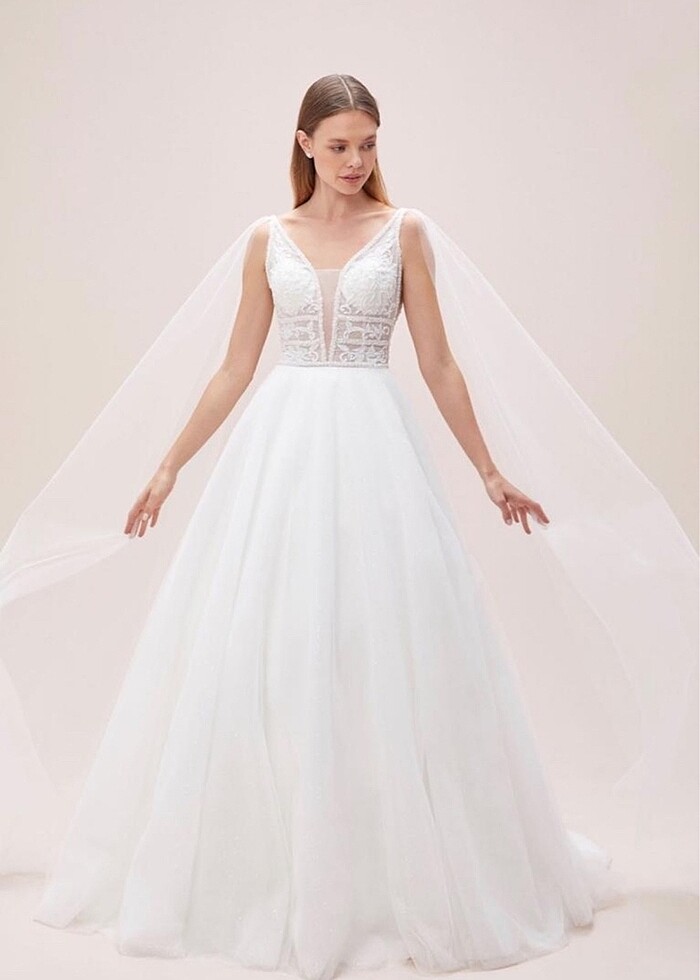 Oleg cassini gelinlik - Görsel 2