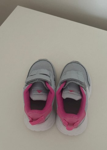 Kız Çocuk Gri Cırt Cırtlı Spor Ayakkabı - Görsel 2